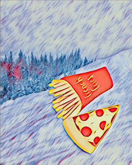 Pizza, Fries & Skiing - Fret for Hire